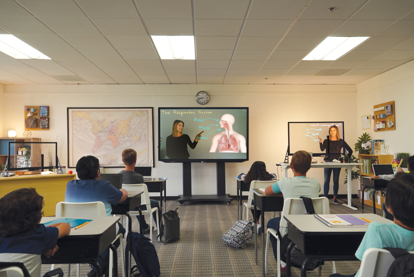 eGlass 35" Transparent Lightboard with Built-in Camera