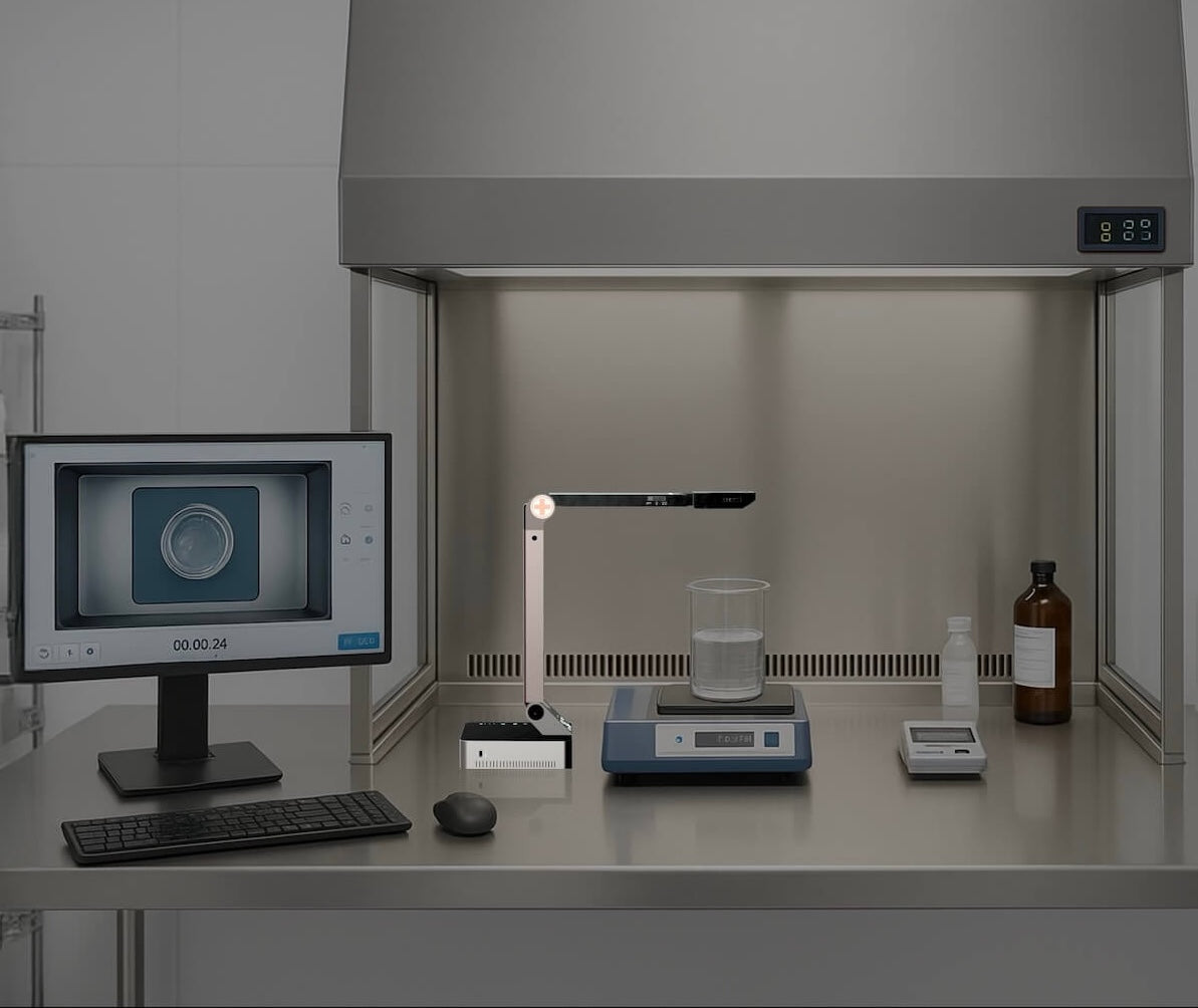 HoverCam Orbit MediCam | Wireless Cleanroom Document Camera for
